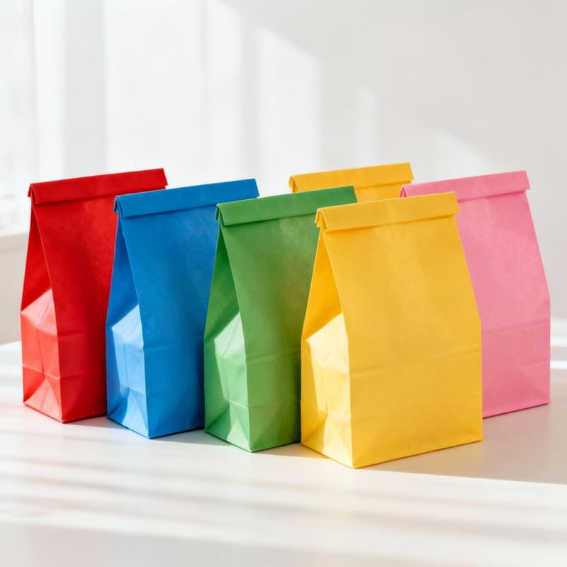 flat bottom paper bags 3
