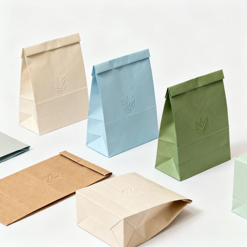 flat bottom paper bags 5
