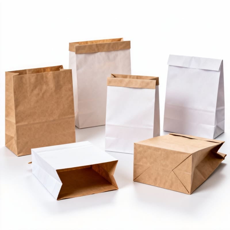 flat bottom paper bags 8