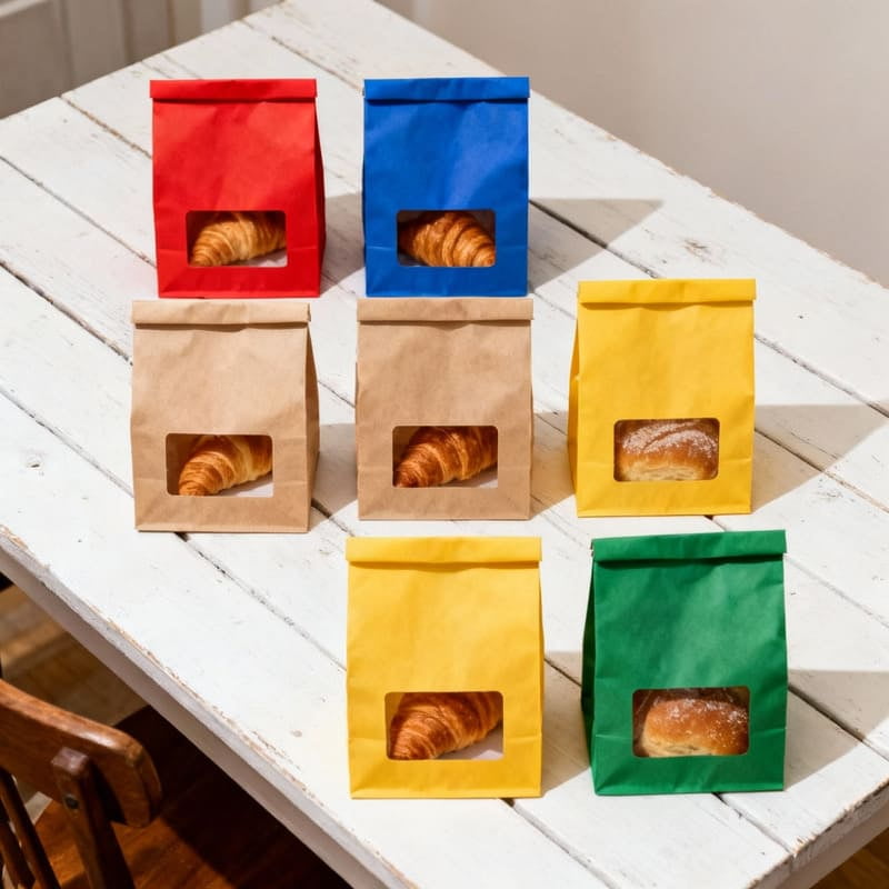 paper bags with windows 1