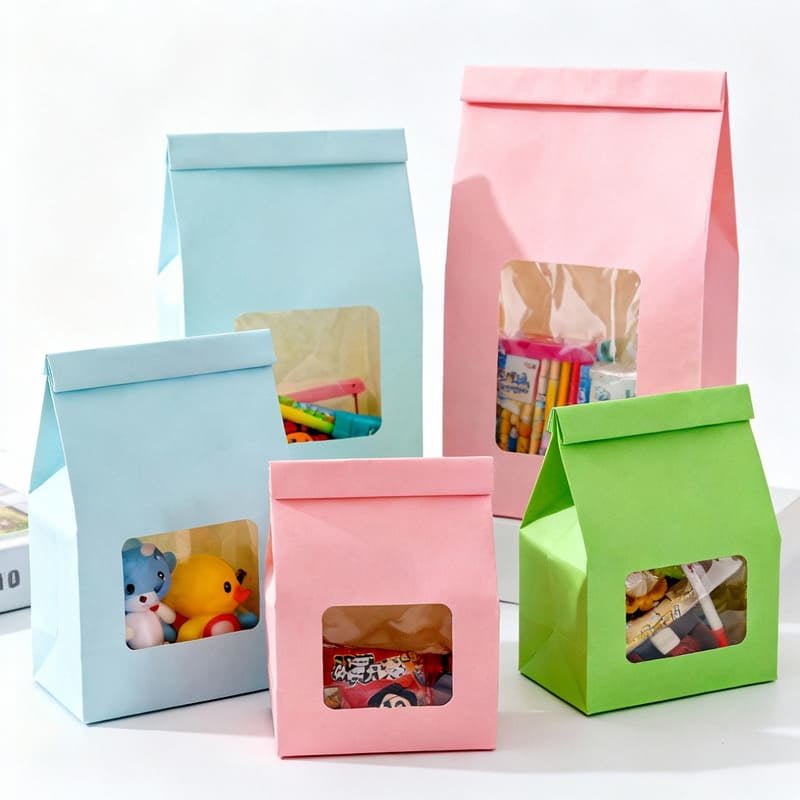 paper bags with windows 7