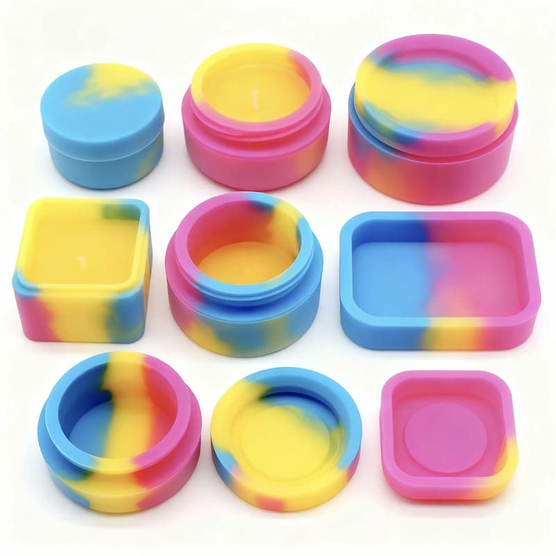 silicone jars 8