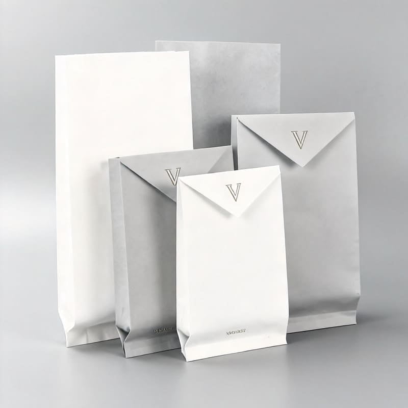 v bottom paper bags 16