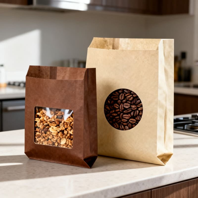 v bottom paper bags 4