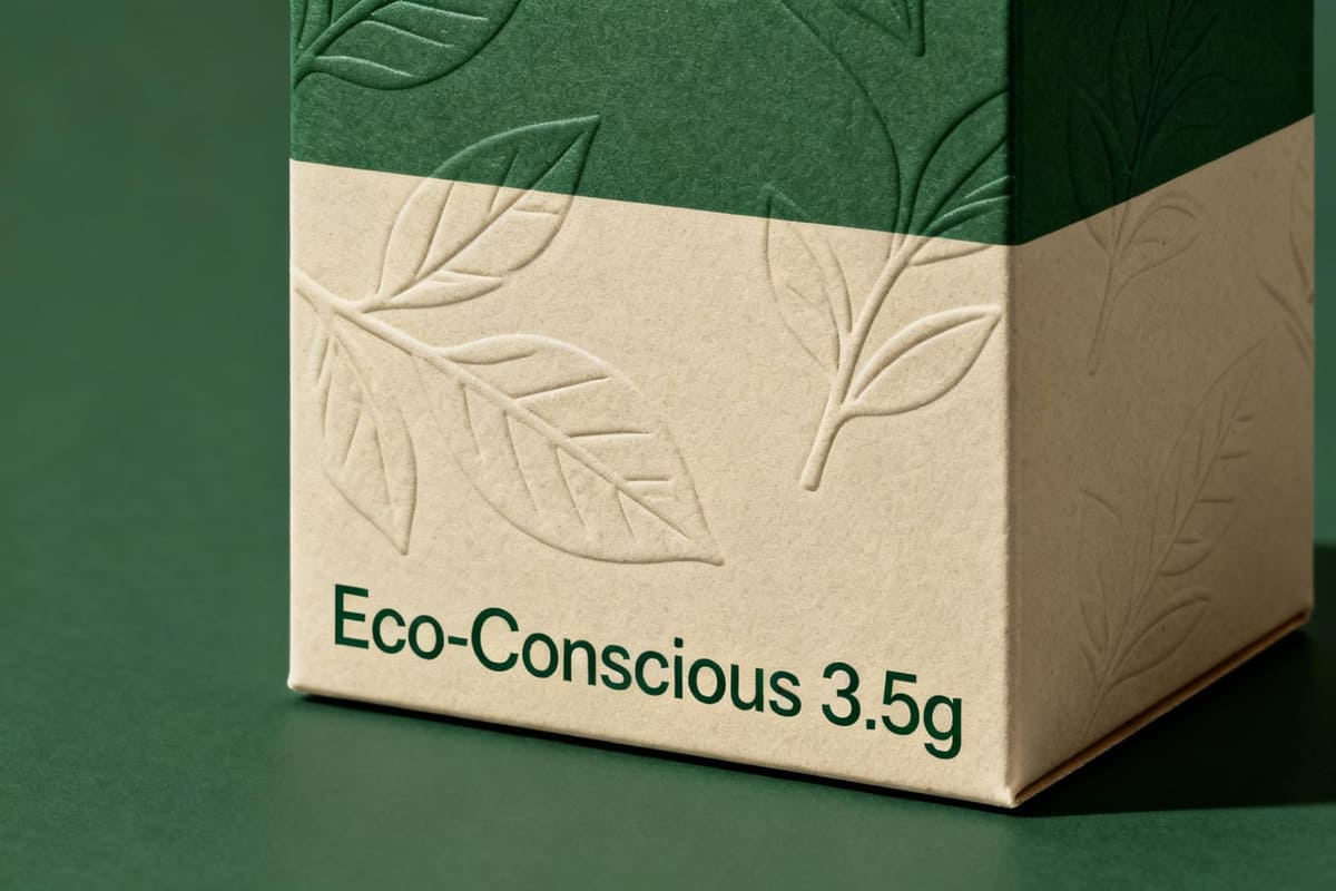What Are the Best Sustainable Material Options for 3.5g Edible Packaging?