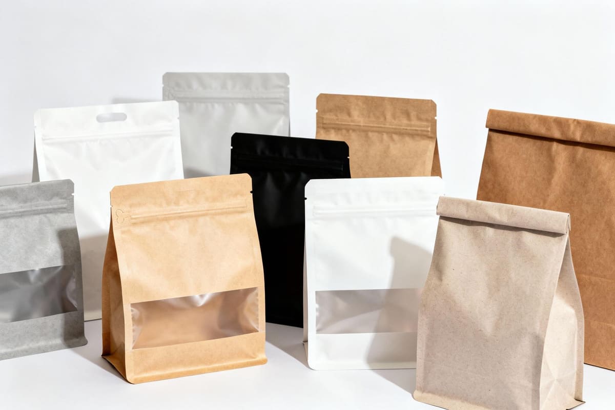 A diverse collection of [sustainable packaging](https://www.weavabel.com/blog/what-are-the-benefits-of-eco-friendly-packaging)<sup id=