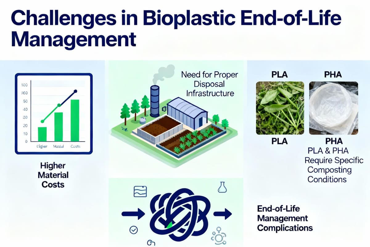 An infographic showing two icons: one a dollar sign with an arrow pointing up, and the other a compost bin with a question mark