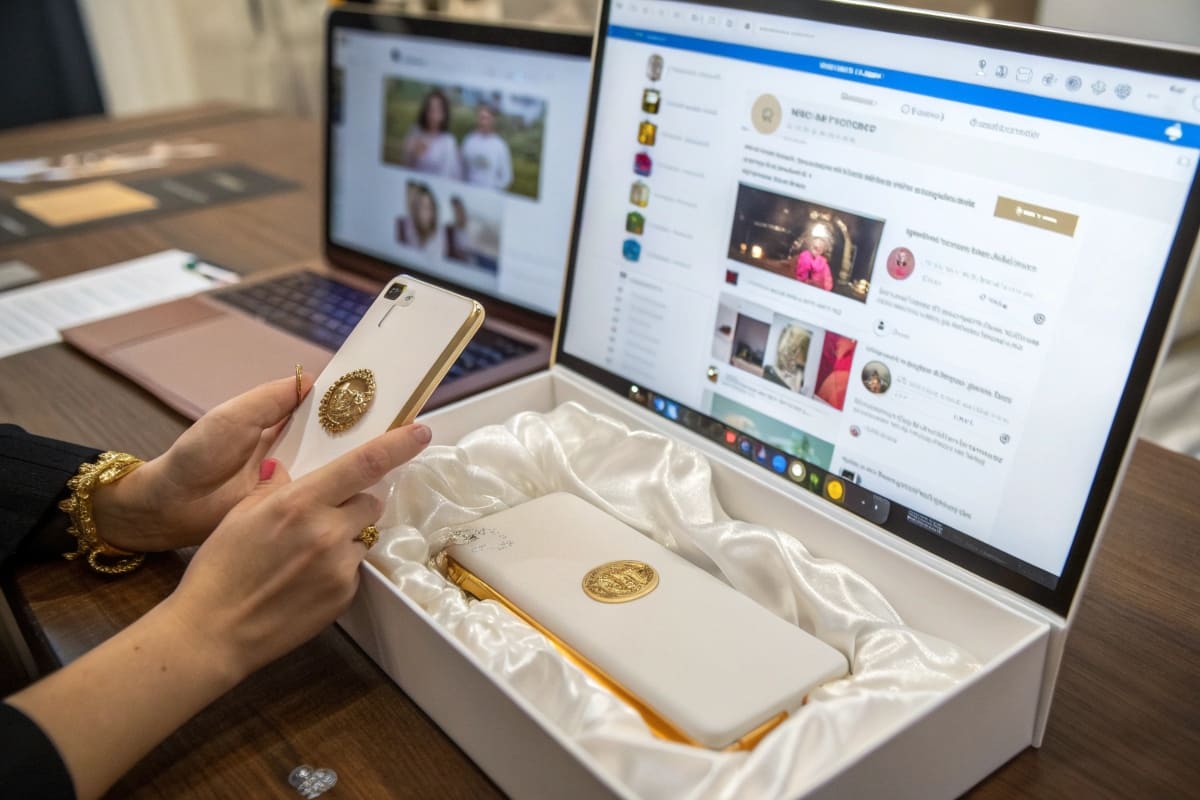 A graph showing customer loyalty and social media mentions increasing as the quality of the unboxing experience improves