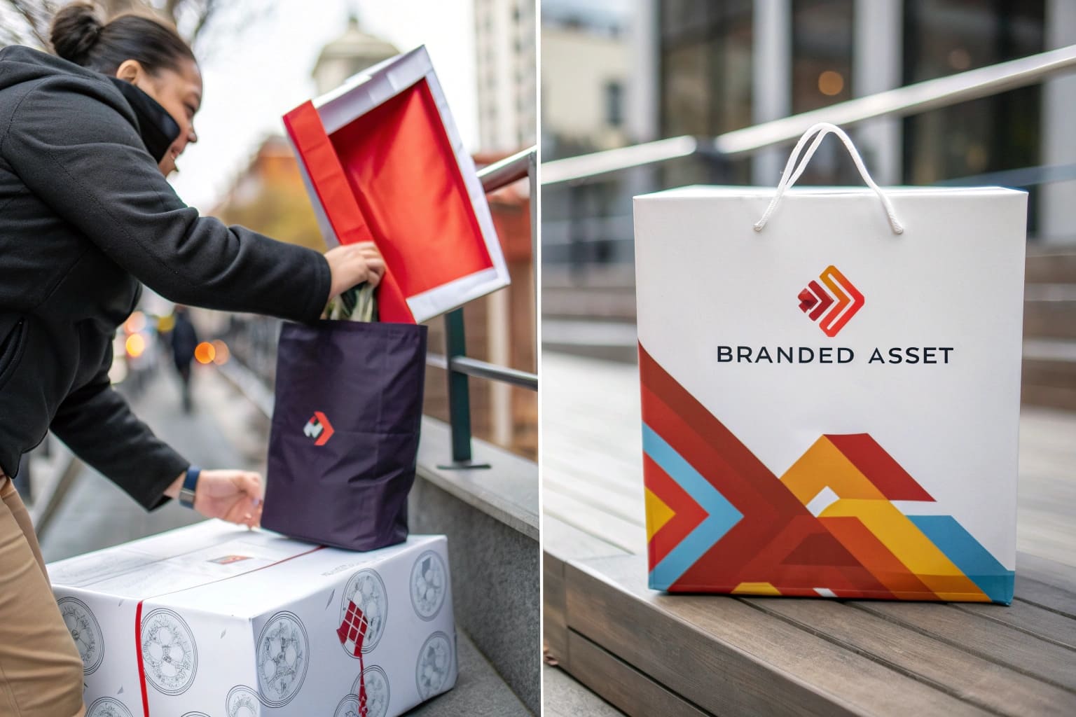 A professional-looking lineup of custom-branded products for a single store brand