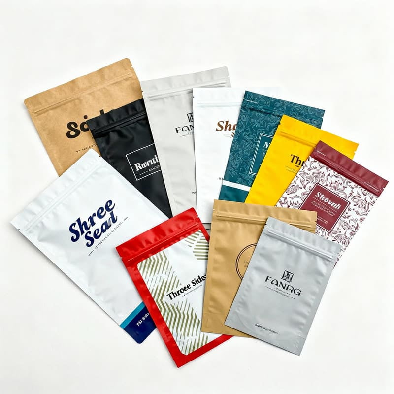 three side seal bag 11